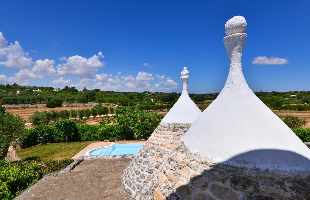 Terra Sessana Ville E Trullo Con Piscina Privata Ostuni Kültér fotó